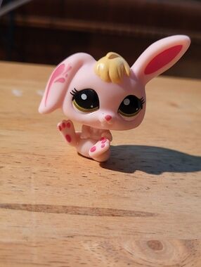 Littlest Pet Shop Surprise Box Series 2 G7 #76 Pink Bunny